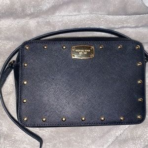 Michael Kors Studded Jet Set Crossbody